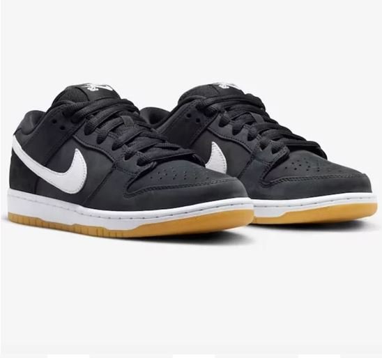 Tênis Masculino Nike Dunk Low Pro - Black/White - Home