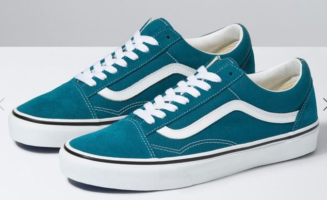 Tênis Masculino Vans Old Skool Color Theory - Blue Coral True