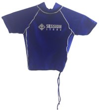 Lycra Bebe Session Manga Curta - Azul Marinho