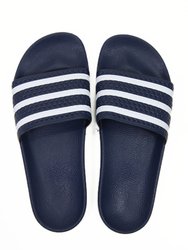 Chinelo Masculino Adidas Adilette - Adiblu/White/Adiblu