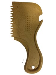 Raspador de Parafina para Prancha de Surf Raspe Bem Ecologico - Mostarda