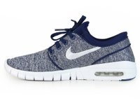 Tênis Masculino Nike Stefan Janoski Max - Blue Void/White - Home
