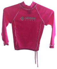 Lycra Infantil Session Manga Longa - Rosa Choque