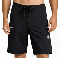 Bermuda Banho Volcom Lido Solid - Preto