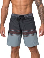 Bermuda De Banho Masculina Surfly Hibrida Sublimada - Multicores