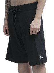 Bermuda De Banho Quiksilver Flat Kaimana - Preto