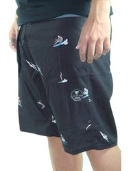 Bermuda De Banho Vissla Radical - Preto