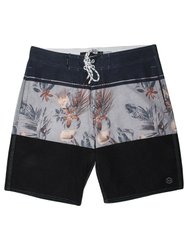 Bermuda De Banho VLCS Flowers In Water - Multicores