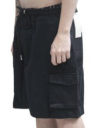 Bermuda De Elastico Baw Elementary - Preto