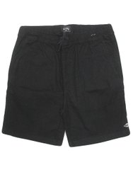 Bermuda De Elastico Billabong Layback Twill - Preto