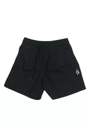Bermuda De Elastico Juvenil Volcom Stone - Preto