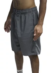 Bermuda De Elástico Masculina Big Vlcs Volley - Cinza