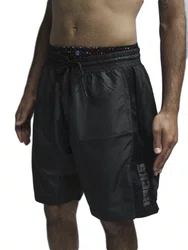 Bermuda De Elástico Masculina Hocks Tela - Preto