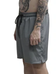 Bermuda De Elástico Masculina Lrg 47 - Cinza