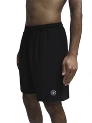 Bermuda De Elástico Masculina Session Skateboard Logo - Preto