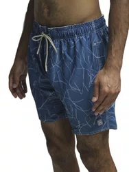 Bermuda De Elástico Masculina Vlcs Shorts Volley - Azul Marinho