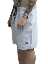 Bermuda De Elástico Masculina Wats Jeans - Jeans