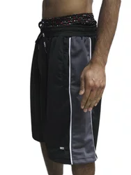 Bermuda De Elástico Masculina Wats Vies - Preto/Chumbo