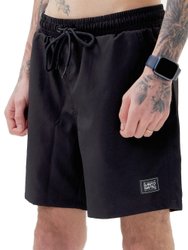 Bermuda De Elastico Santo Swell Classic - Preto
