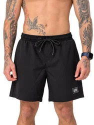 Bermuda De Elastico Santo Swell Classic - Preto