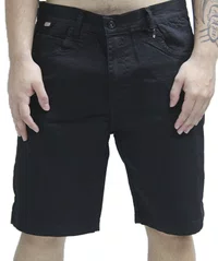 Bermuda De Passeio Element Jeans - Preto