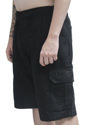 Bermuda De Passeio Federal Art Sarja Cargo - Preto