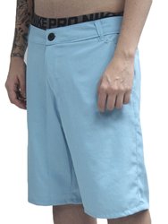 Bermuda De Passeio Freesurf Blend Manga Curta Estampada - Azul