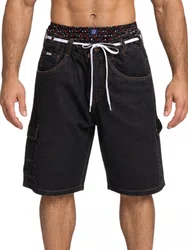 Bermuda De Passeio Masculina Hocks Jeans Dia - Preto