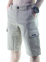 Bermuda de Passeio Masculina Juicy Basic Cargo - Bege