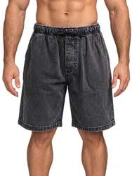 Bermuda De Passeio Masculina Plano C Denim Comfort Washed - Jeans