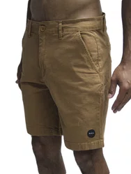 Bermuda De Passeio Masculina Rvca Chino - Marrom