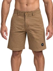 Bermuda De Passeio Masculina Rvca Chino - Marrom