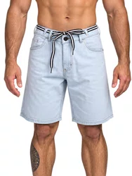 Bermuda De Passeio Masculina South Shore Streeth - Jeans Claro