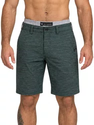 Bermuda De Passeio Masculina Volcom Hibrida Slub Frickil - Verde Mesclado