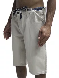 Bermuda De Passeio Masculino South Shore Streetch Color - Areia