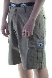 Bermuda De Passeio Session Cargo Logo - Khaki