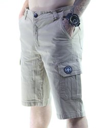 Bermuda de Passeio Session Classic Logo Cargo - Khaki