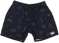 Bermuda Infantil de Banho VLCS Volley Junior - Preto