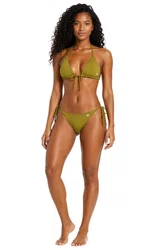 Biquíni Hurley Contrast Butter - Verde