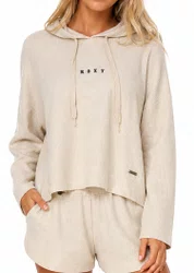 Blusa Feminina Roxy Manga Longa Lounge - Off White