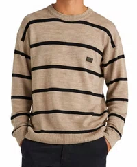 Blusa Masculina Rvca Tricotada - Khaki/Preto