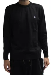 Blusa Tricotada Masculina Vlcs Classic Stone - Preto