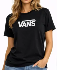 Blusinha Feminina Vans Stretch Logo - Preto