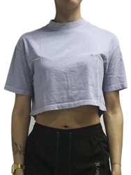 Blusinha Feminina Volcom Singlestone Manga Curta Estampada - Lilas