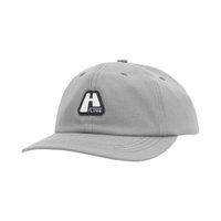 Boné Aba Curva High 6 Panel Logo Line - Cinza