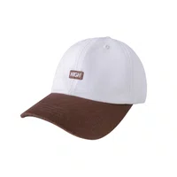Boné Aba Curva High 6 Panel Patch - Branco