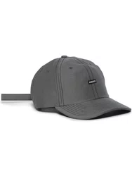 Boné Aba Curva Hocks Lettering - Chumbo