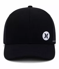 Boné Aba Curva Hurley Coin - Preto
