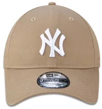 Boné Aba Curva New Era 9Twenty MLB Yankees - Bege