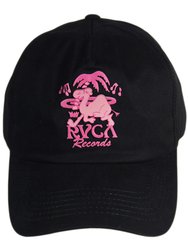 Boné Aba Curva RVCA Records - Preto